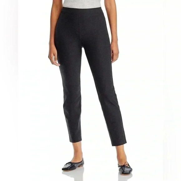 Eileen Fisher Washable Flex Ponte Pant Slim Fit, Ankle Length size small - Picture 5 of 13